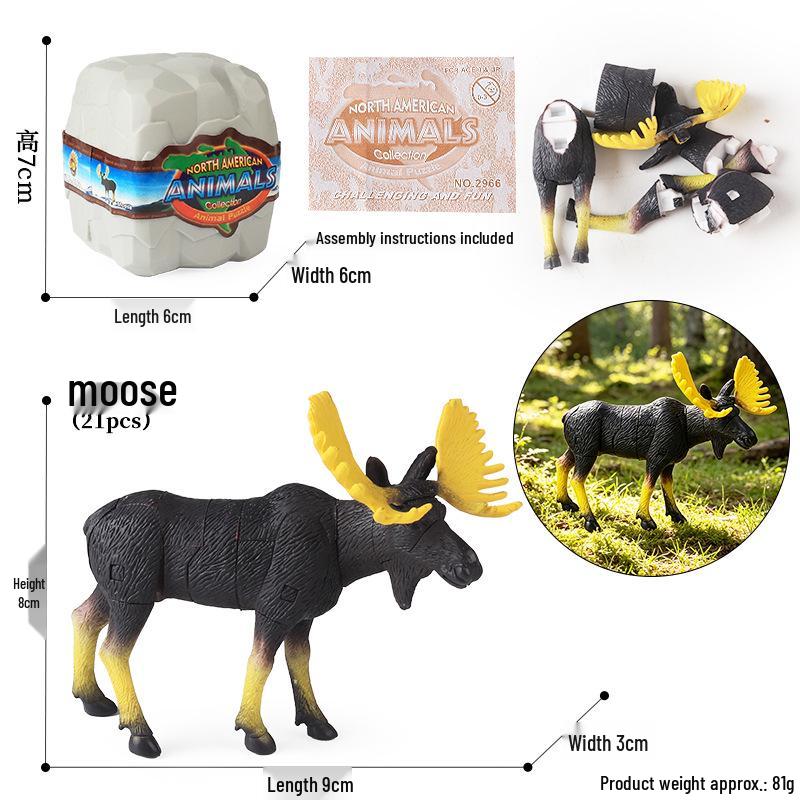 4D Insect Model Toy Set: Ladybug, Stag Beetle, Centipede, Ant, Fly, Mantis