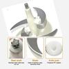Electric Meat Grinder Blade Eco-friendly Material Food Grade Replacement Part for Home Cooking Food Crusher Processor