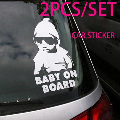 cool baby on board sign
