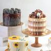 2/5pcs Acrylic Cake Scraper Decorating Contour Stripe Cake Comb Saw Tooth Smoother Buttercream Scraper For Frosting, Mousse