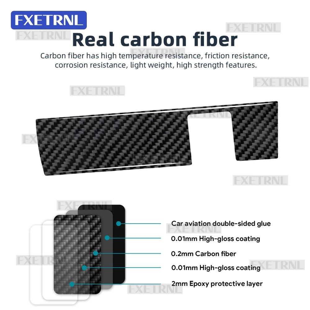 For Honda CRZ CR-Z ZF1 2010 2011 2012 2013 2014 2015 Real Soft Carbon Fiber Sticker LHD RHD Car Cigarette Lighter Panel Trim