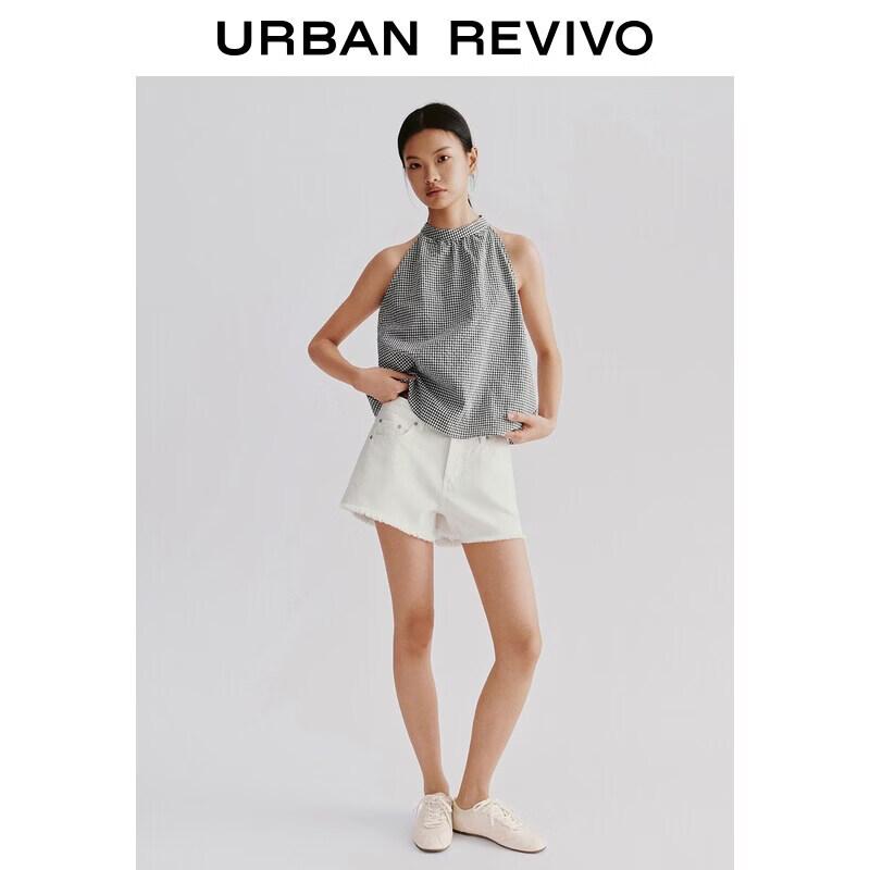 UR2026 Women s Frayed Ultra-Short Casual Shorts 28