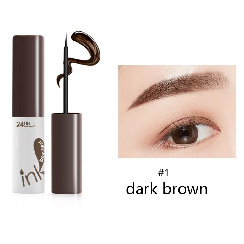 Waterproof Mascara Smudges Lasting Natural Color Ink Eyebrow Dyeing Liquid