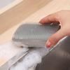 Potato Scrubber Brush Double-Sided Vegetable Cleaner Veggie Scrubber For Dish Washing Bottle Pot Stove Pan Oven Sink Cooking