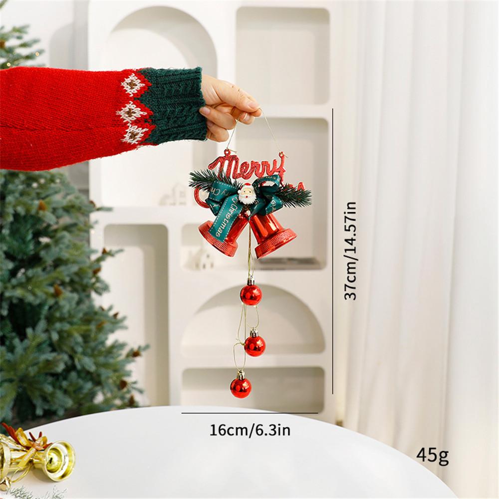 Christmas Bell Christmas Tree Pendant Christmas Decoration Pendant Christmas Bell Pendant Ornaments