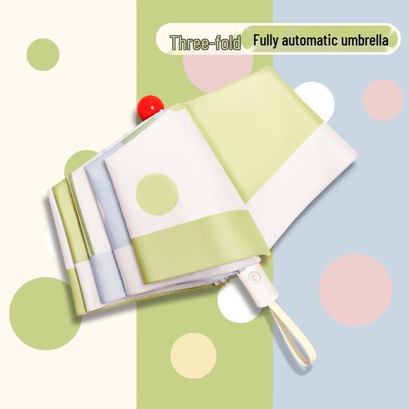 WH Children s Automatic Compact Folding Umbrella