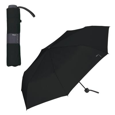 Classic Basic Folding Suitable for All UV 58cm and Perfect for or Simple Wpc. Umbrella, Mini, Black, Weather, Protection, Ribs, Large, Men's Women's,