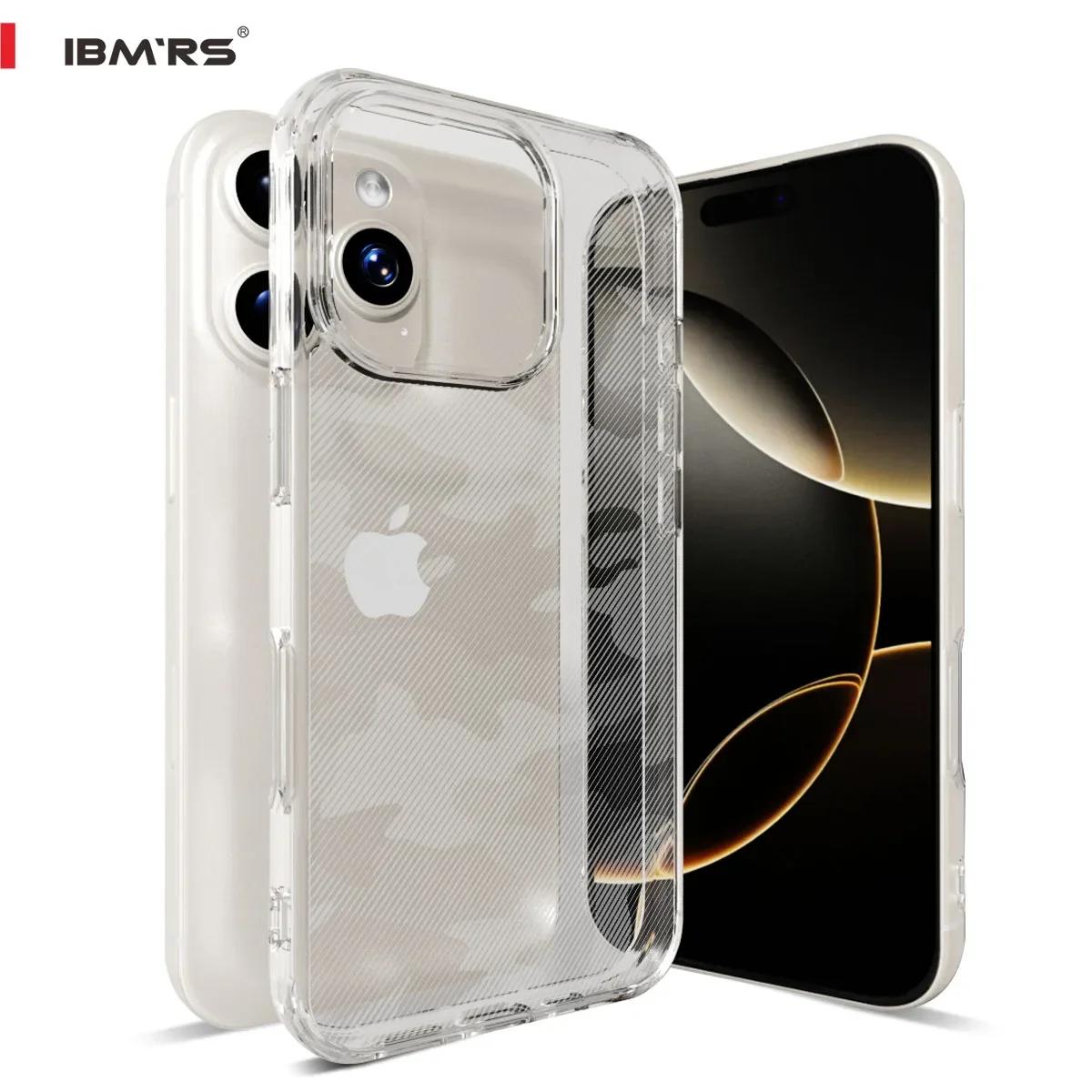 (Comes with wrist strap)IBMRS for iPhone 14/14 Pro/14 Plus/14 Pro Max Case Clear,Non-Yellowing Shockproof Phone Cover, Anti-Scratch Clear Back camo For iPhone 14 Pro Max