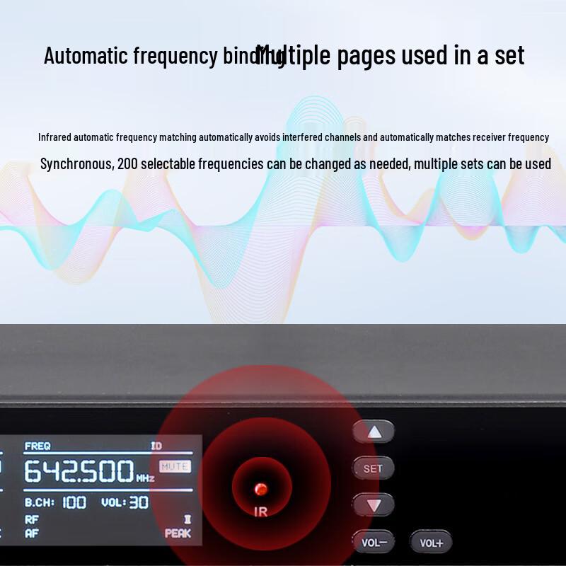 HuiDu Conference Wired to Wireless Microphone System (CN version)