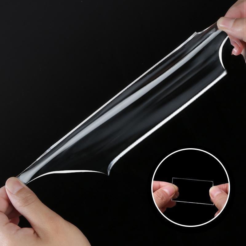 1Pc Power Tape Super Strong Double Sided Tape Extra Strong Adhesive Non-slip Tape Waterproof Transparent Tape for Kitchen Bathroom