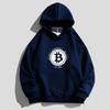 2024 Bitcoin Digital Currency Blockchain Men's Spring Luxury Casual Hoodie Casual Loose Hoodie Long Sleeved Sports Top WK