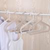 Plastic Coat Hanger Anti Slip Clothes Hangers  For Laundry Closet