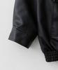Lady Volume 622 Vegan Leather Shearling Jacket_Black