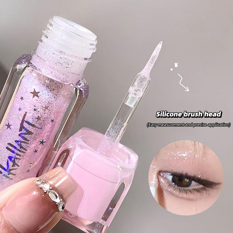 Sparkling Eyeshadow Liquid Pearlescent Fine Shimmer Delicate Highlight Brightens Eyeshadow Makeup