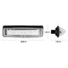 2X LED License Plate Light Rear Lamps Tag 6000K For Toyota Yaris Sedan 2007-2012
