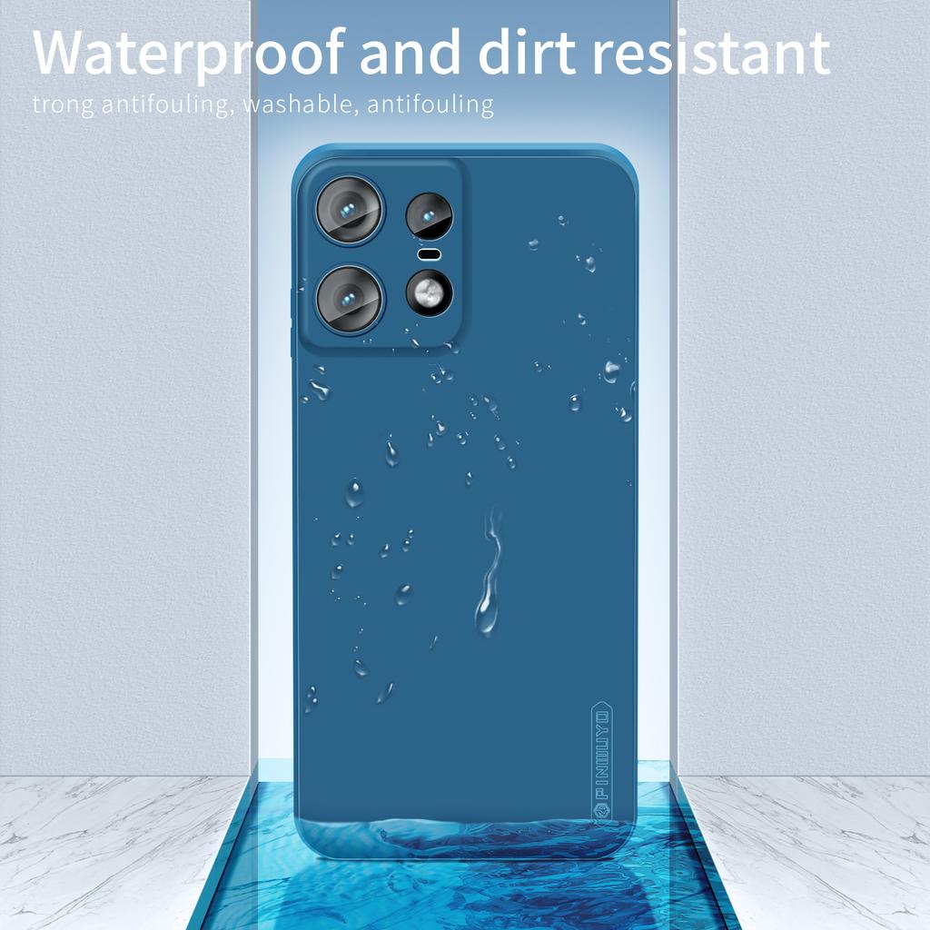 PINWUYO JK Touching Series For Motorola Edge 50 Pro 5G Case TPU Phone Cover Fiber Lining Drop Protection