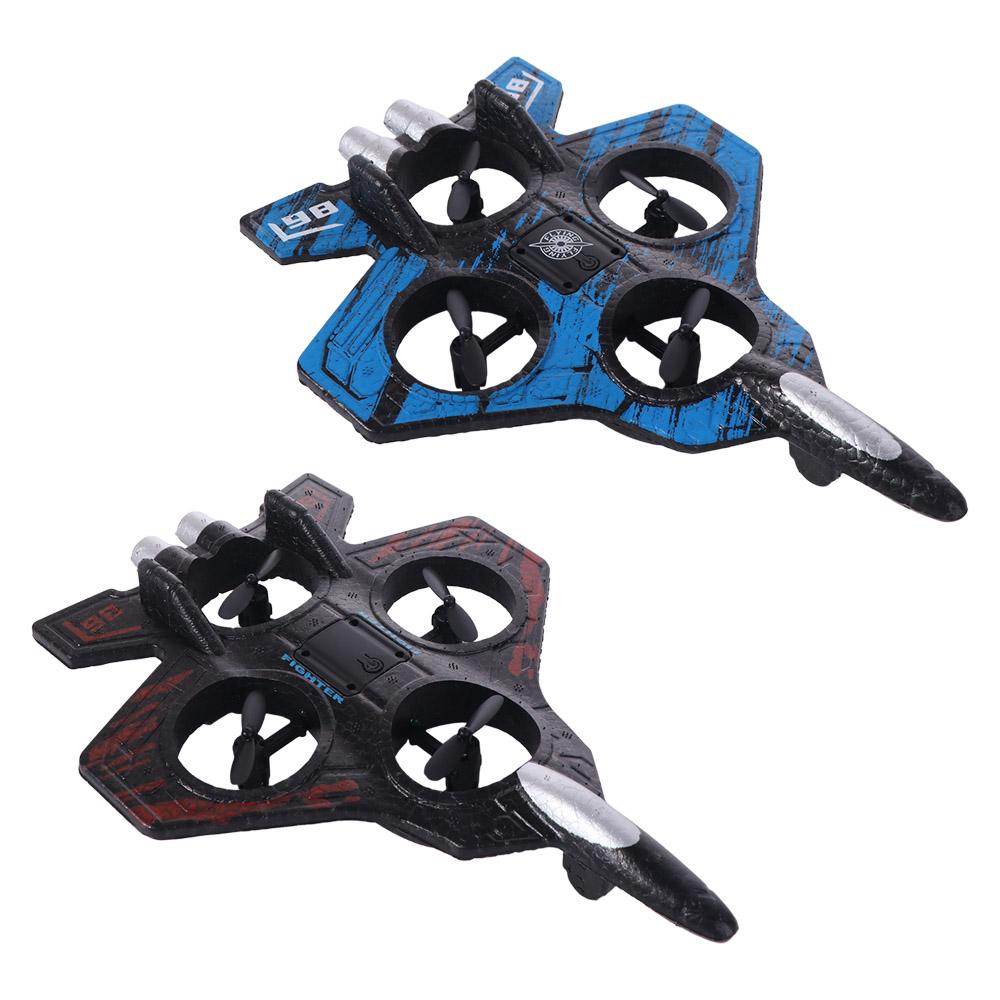 Rechargeable Four Motor Helicopter Toy EPP Foam RC Hobby Jet Plane  Kids Gifts