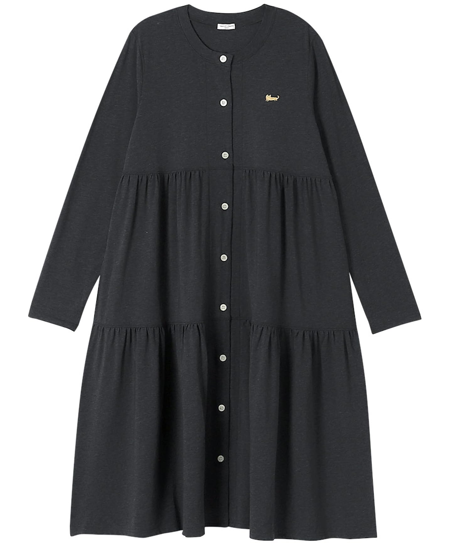 

Wacoal Relax Sleep Tsumori Chisato Домашняя одежда с длинным рукавом Смесь хлопка Размер и Женское платье, (ID продукта UNX555) BL/L