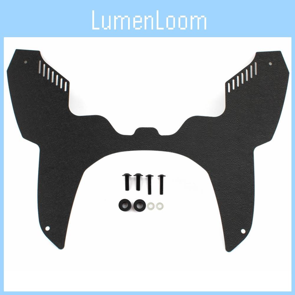 Sleek Black Fork Deflector For Crf1100l Adventure Bike Fuel Tank Cover 2020 To 2022