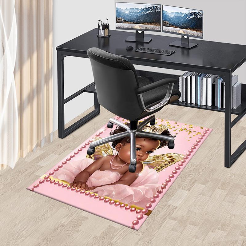 1PC Princess Butterfly Extra Large Non-Slip Floor carpet, Office, family, bedroom, Studio - Large Area RugJ0347