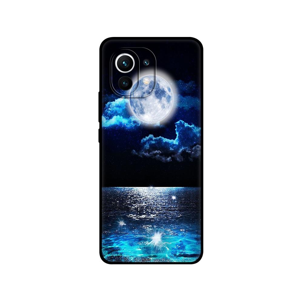For Xiaomi Mi 11 | Mi 11 Lite 5G NE 4G | Mi 11i Case Back For Xiaomi Mi 11 Ultra Phone Cover Silicon Funda Black Tpu Case