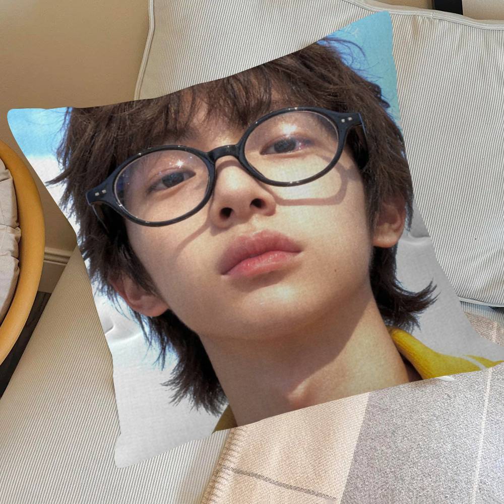Singer JUHOON Idol  Pillow Cover Sofa Cushion Cover Home Room Decoration Children Gift