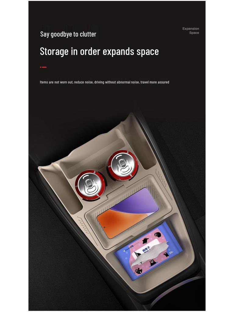 Lynk & Co Z10 Silicone Console Storage Box & Glasses Holder