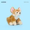 Sitting Chihuahua Plush Toy - Cute Companion Ornament and Soothing Sleep Doll