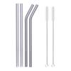 Colorful Glass Straws Reusable Drinking Straw Eco-friendly High Borosilicate Glass Straw Glass Favors Bar Drinkware Tube Party