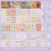 50 Sheets Per Pack Coil Stickers Thousand Flavors Thousand Journeys Series Korean-style Material DIY Scrapbooking Decorations