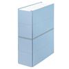 Plus Flat File Expandable String Binding 10 X 10 A4, Spine, Senobas, Type/Replacement Cover, Blue, Pieces, FL-023SH, 89-138