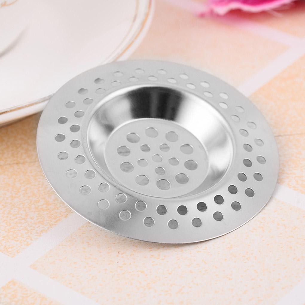 Stainless Sewer Floor Drain Water Sink Filter Dense Holes Kitchen Drain 7cm Diameter