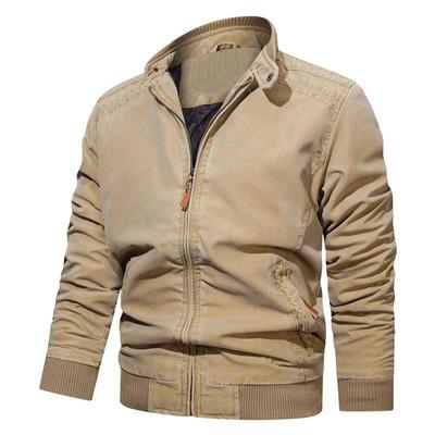 Men Fashion Jacket Men Casual Windbreaker Bomber Jacket Coats Men Spring Autumn Outdoor Slim Jackets Mens