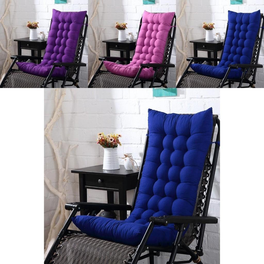 Solid Outdoor High Back Chair Cushion With Soft Polyester Fill And Precision Suture For Enhanced Comfort