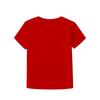 Mädchen Katze trinkt Boba Tee Aufdruck Rundhals Kurzarm T-Shirt