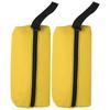 2pcs S Size Portable HandHeld Tool Storage Bag Repair Hand Tools Organizer with Wristband(Yellow )