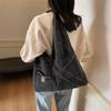 Denim Tote Bag 2025 Autumn and Winter New Lazy Wind Shoulder Bag Women's Large-capacity Versatile Bag