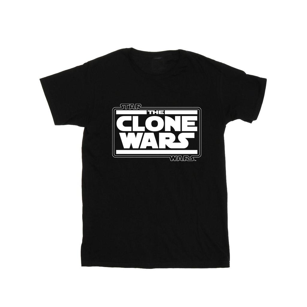 STAR WARS Mens Clone Wars Logo T-Shirt