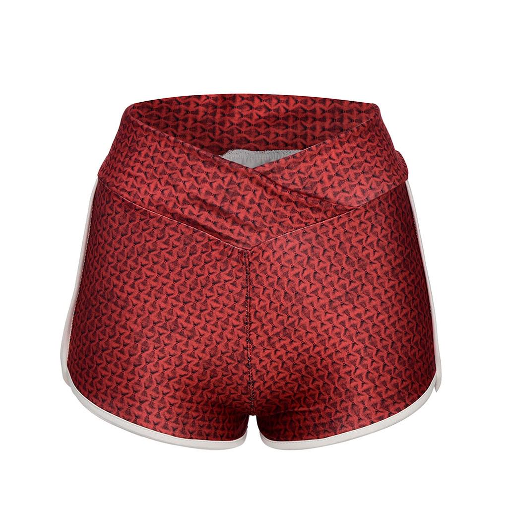 Women Basic Bike Shorts Compression Workout Leggings Yoga Shorts Pants