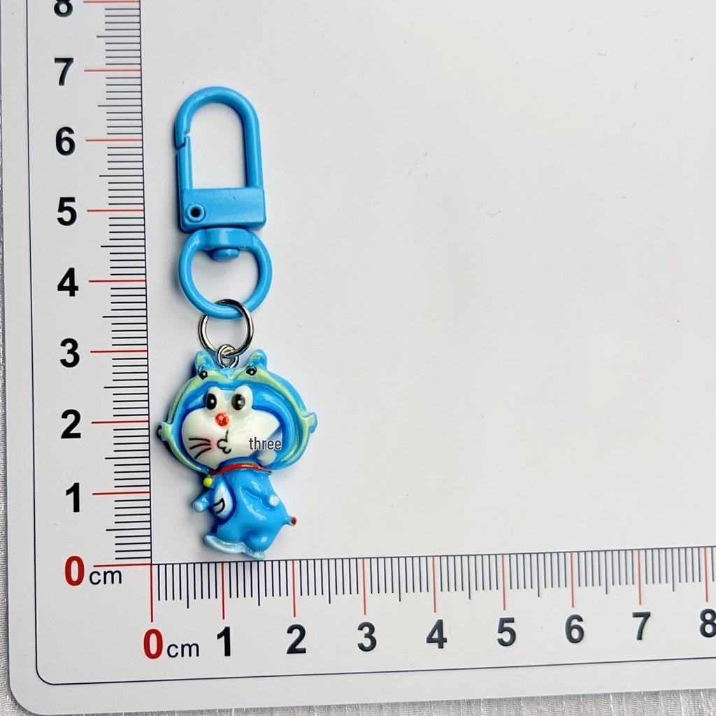 Doraemon Keychain: Cute Schoolbag Charm & Jewelry Accessory for Girls - Best Friend Gift