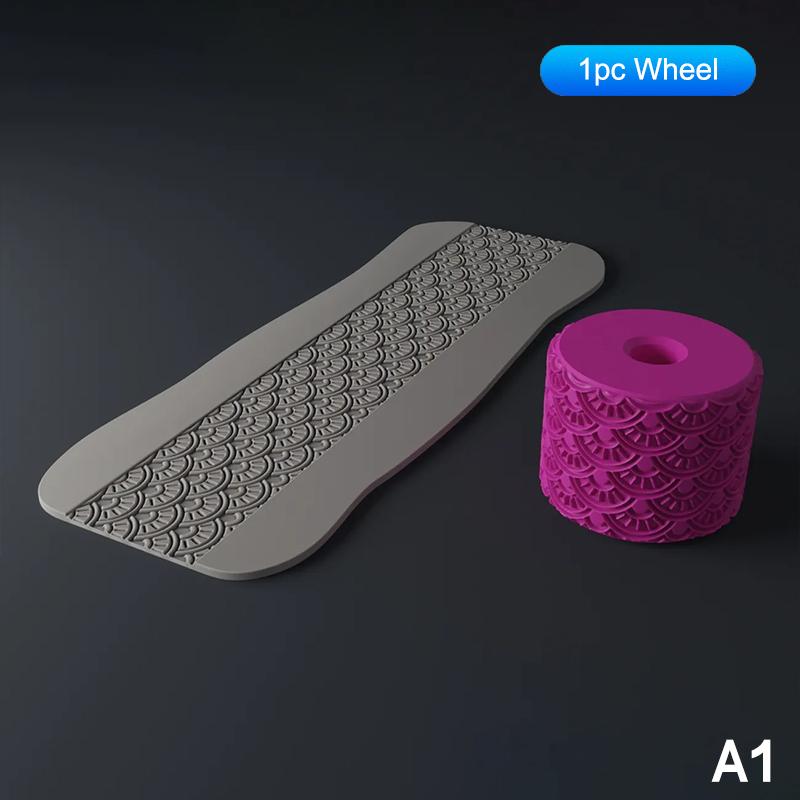 Hliněné razítkovací válečky Renesanční vzory Keramická textura Kolečko Lisovací forma Váleček Nástroj DIY hliněné nástroje Umělecká dekorace Řemesla