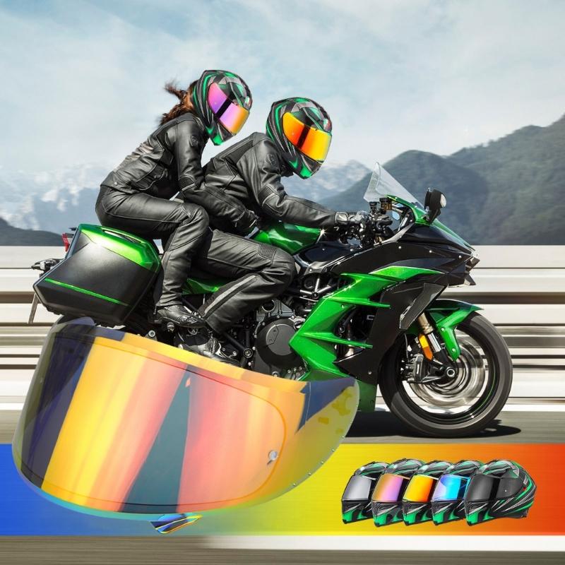 Sunshades Motorcycle Helmets Visors Antifog High Transparency Accessories For AVA G318 Shaft 612 Enhancing Riders Safety