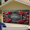 1 2D background banner, Valentine's Day romantic decoration, home outdoor garden holiday party background cloth