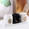 Detachable Ceramic Essential Oil Burners Waxes Melt Burner Warmer Tealight Candle Holder Home Tabletop Decoration Yoga Spa Gifts