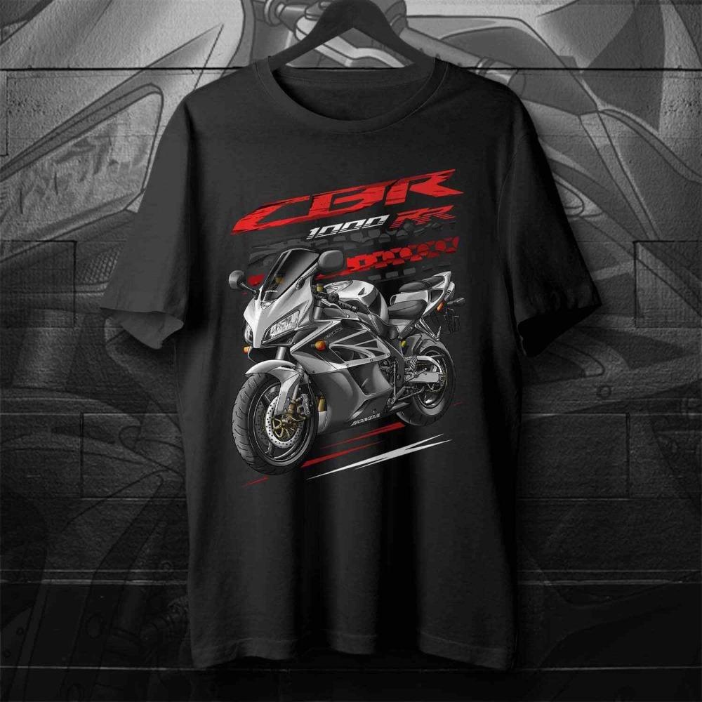 Honda Mens and Womens Tshirt Honda CBR1000RR Summer Motorcycle Tee Racing Shortsleeved Spring Cycling Offroad Fashion Top