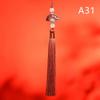 5Pcs Fan Tassels Bookmark Tassels Silky Handmade Soft Craft Tassels With Loops For Diy Crafts Jewelry Making Party Decor