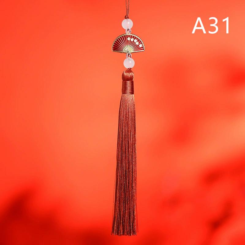 5Pcs Fan Tassels Bookmark Tassels Silky Handmade Soft Craft Tassels With Loops For Diy Crafts Jewelry Making Party Decor