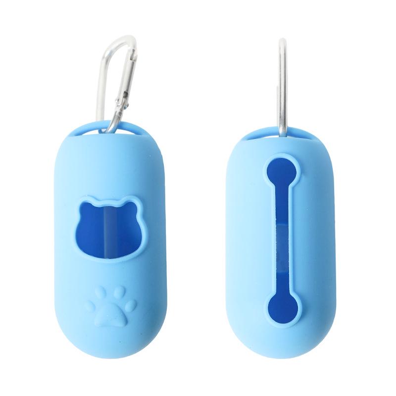 Creative Owl Silicone Pet Feeder & Portable Dog Walking Storage