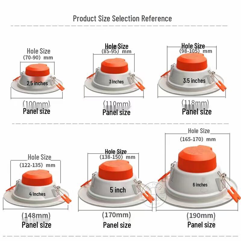 FSL LED Recessed Aluminum Downlight