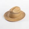 Spring and Summer Hot-selling Fashion Hollow Hand-woven Imported Japanese Paper Wide Brim Warped Edge Jazz Hat Sunscreen Sunshade Straw Hat
